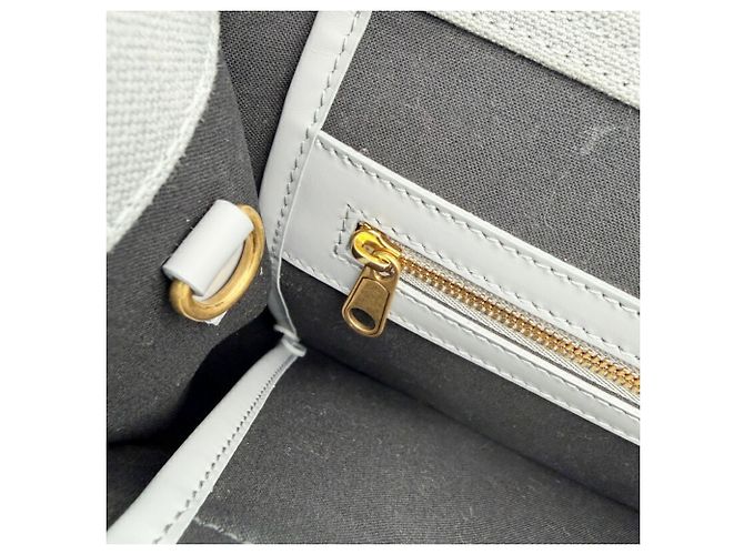 Graue Canvas- und Leder-Tote von Balenciaga Braun - Ansicht 20