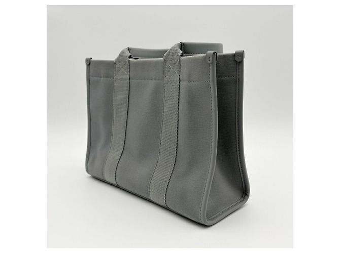 Graue Canvas- und Leder-Tote von Balenciaga Braun - Ansicht 5