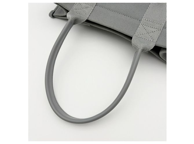 Graue Canvas- und Leder-Tote von Balenciaga Braun - Ansicht 9