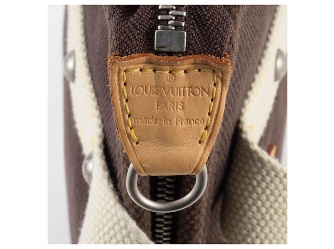 Borsa Tote Antigua Louis Vuitton Marrone - vista 12