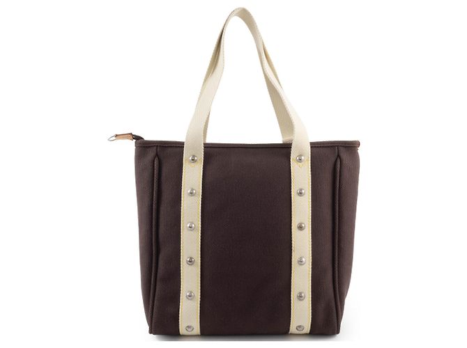 Borsa Tote Antigua Louis Vuitton Marrone - vista 3