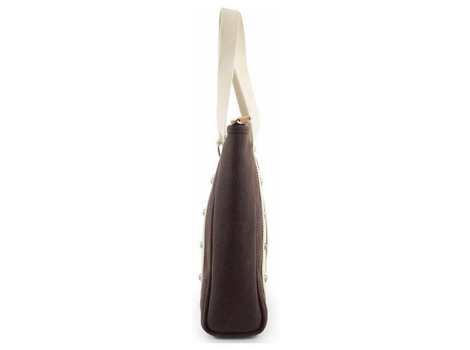 Borsa Tote Antigua Louis Vuitton Marrone - vista 5