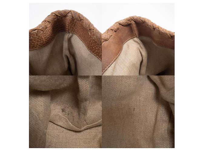 Bamboo Gucci Beiger Brauner GG Canvas Tote Bag - Ansicht 16
