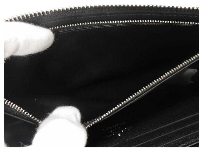 Louis Vuitton Zippy Dragonne Long Wallet Black - view 12