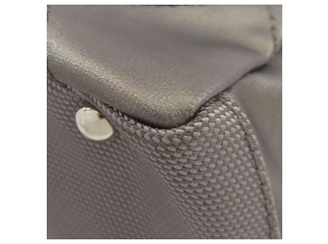 Borsa a mano Chanel Paris Biarritz PM Argento Bianco - vista 20