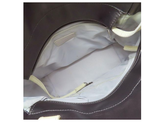 Borsa a mano Chanel Paris Biarritz PM Argento Bianco - vista 5