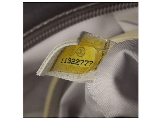 Borsa a mano Chanel Paris Biarritz PM Argento Bianco - vista 7