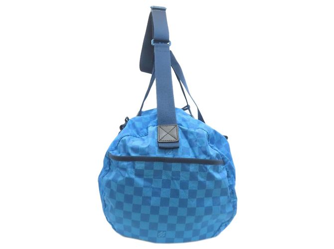 Borsa Boston Louis Vuitton Blu - vista 3