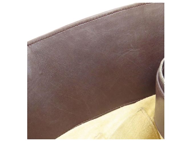 Borsa Intrecciato Bottega Veneta in pelle di vitello marrone - vista 11