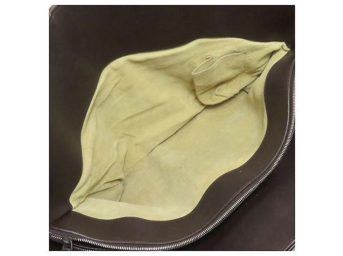 Borsa Intrecciato Bottega Veneta in pelle di vitello marrone - vista 5