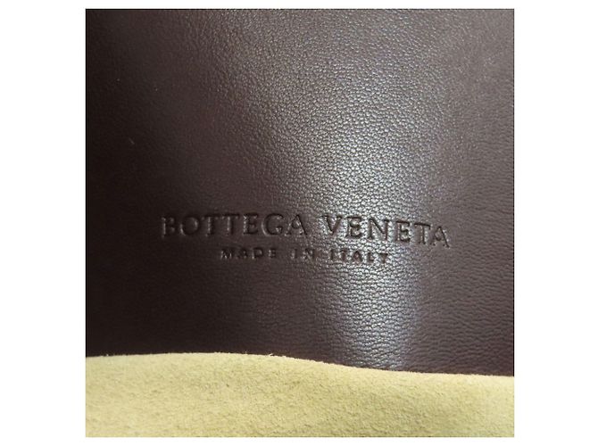 Borsa Intrecciato Bottega Veneta in pelle di vitello marrone - vista 8
