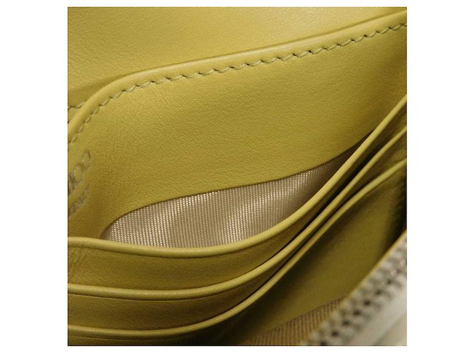 Borsa a tracolla Palace Chain di Jimmy Choo Bianco Crudo - vista 10