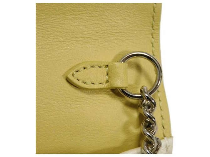 Borsa a tracolla Palace Chain di Jimmy Choo Bianco Crudo - vista 13