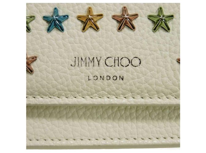 Borsa a tracolla Palace Chain di Jimmy Choo Bianco Crudo - vista 17