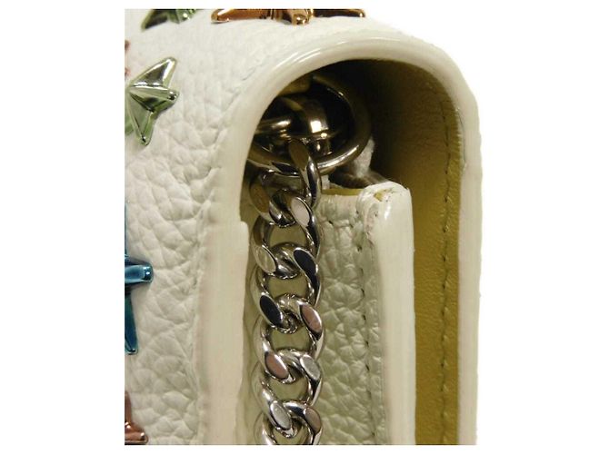 Borsa a tracolla Palace Chain di Jimmy Choo Bianco Crudo - vista 20