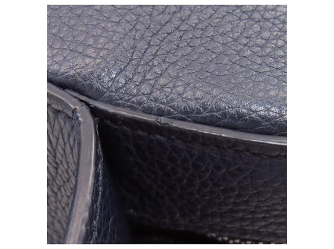 Prada Triangle Schultertasche Marineblau - Ansicht 11