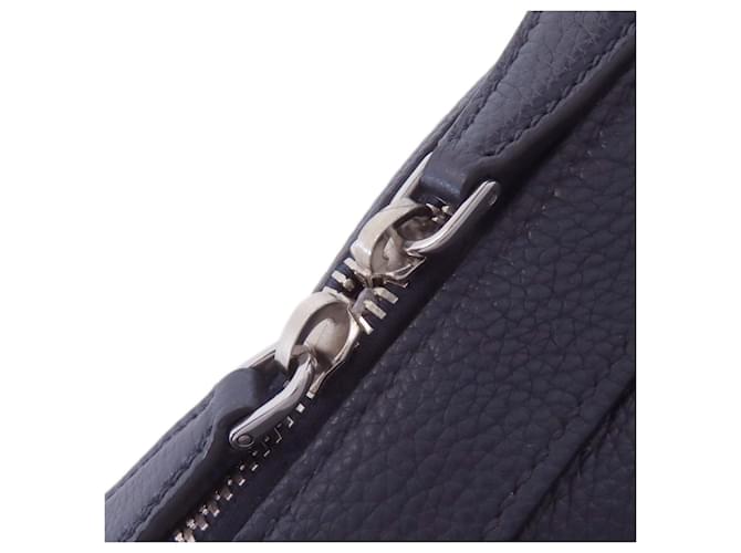 Prada Triangle Schultertasche Marineblau - Ansicht 12
