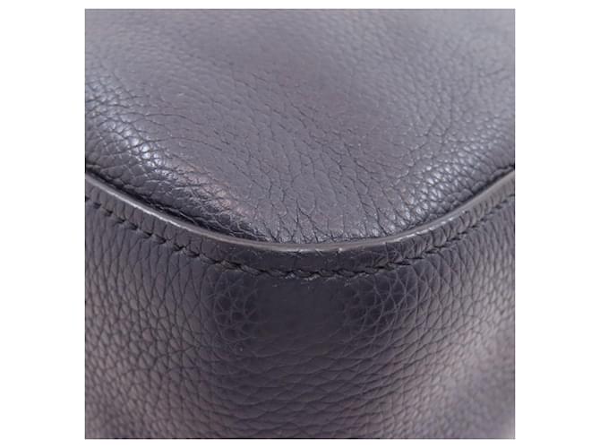 Prada Triangle Schultertasche Marineblau - Ansicht 15