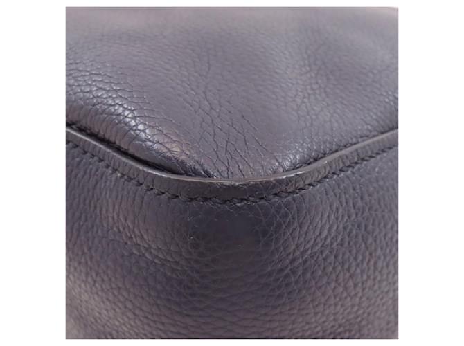 Prada Triangle Schultertasche Marineblau - Ansicht 17