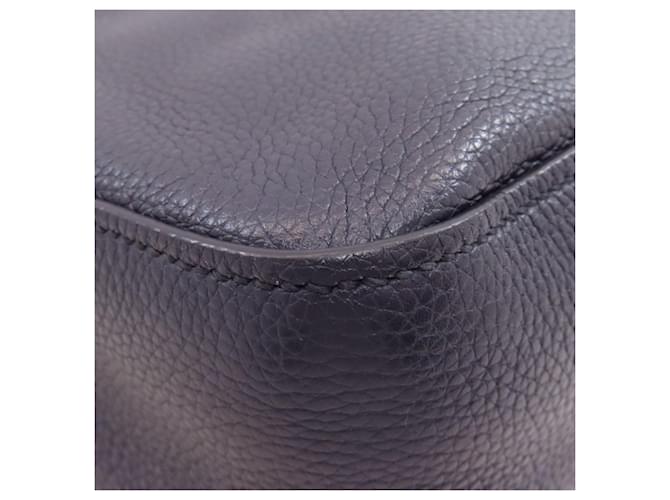 Prada Triangle Schultertasche Marineblau - Ansicht 18