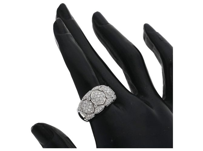 Piaget Grandcy Diamantring aus 18K Weißgold - Ansicht 7