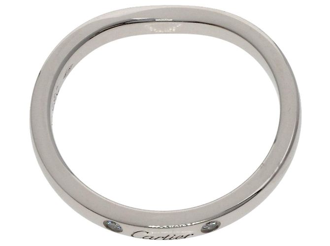 Cartier Ballerina Curve 3P Diamantring - Ansicht 4