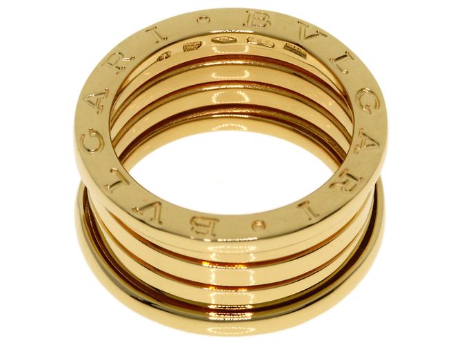 Bulgari Anello Bvlgari B-zero1 4-Band in oro giallo 18K - vista 4