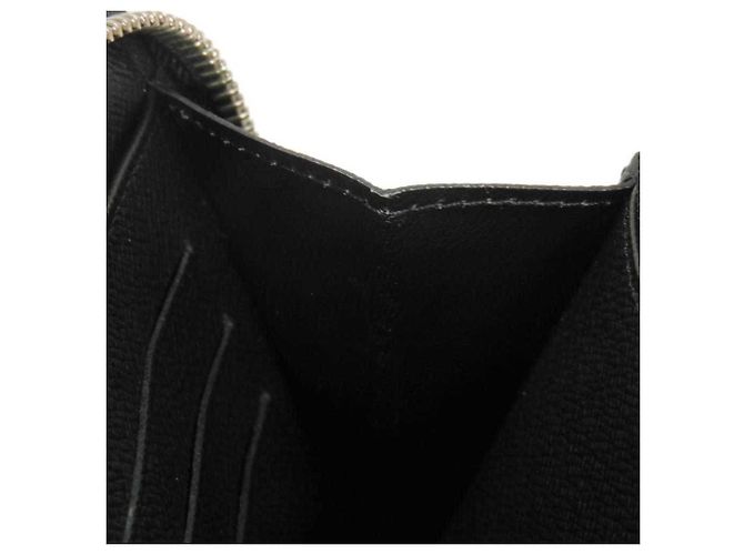 Zippy Louis Vuitton Taiga Noir Long Wallet Black - view 12