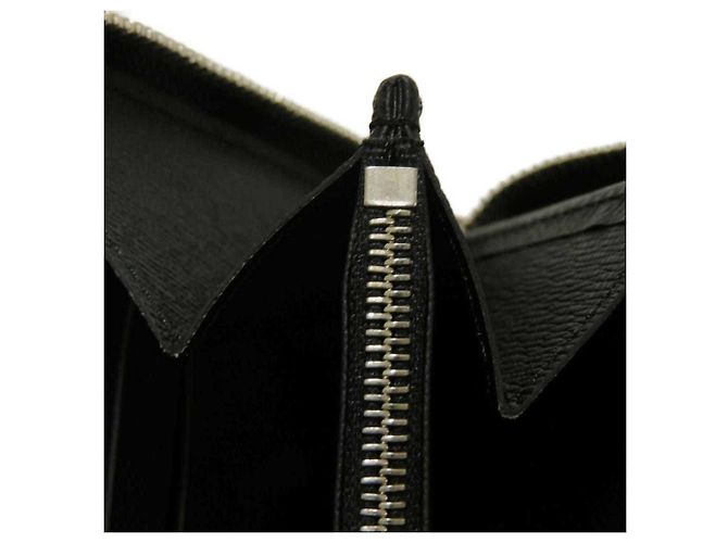 Zippy Louis Vuitton Taiga Noir Long Wallet Black - view 15
