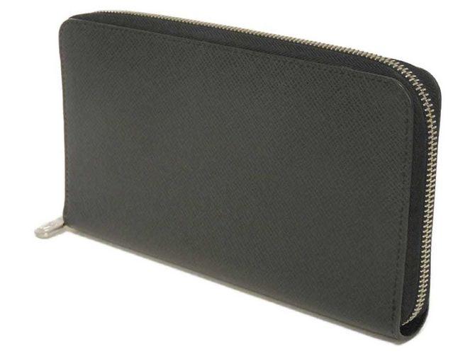 Zippy Louis Vuitton Taiga Noir Long Wallet Black - view 2