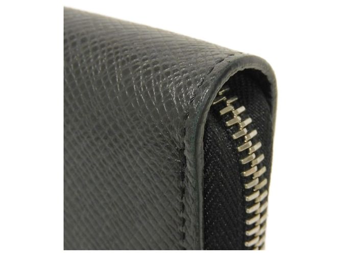 Zippy Louis Vuitton Taiga Noir Long Wallet Black - view 22