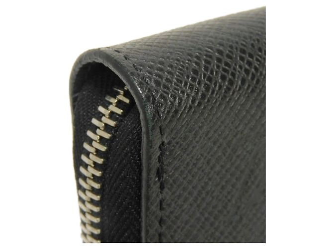 Zippy Louis Vuitton Taiga Noir Long Wallet Black - view 23