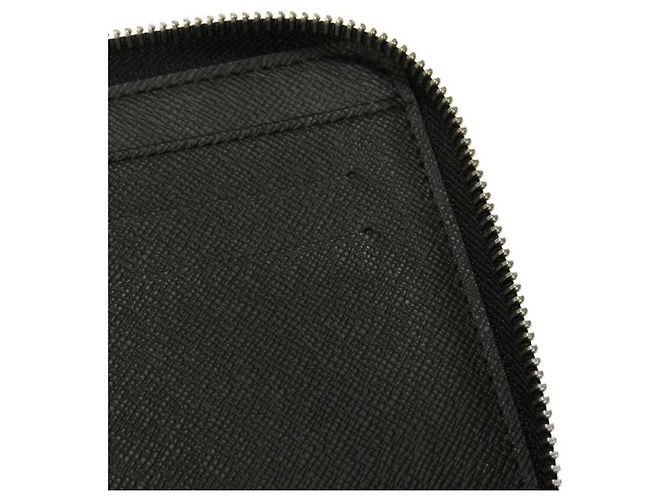 Zippy Louis Vuitton Taiga Noir Long Wallet Black - view 8