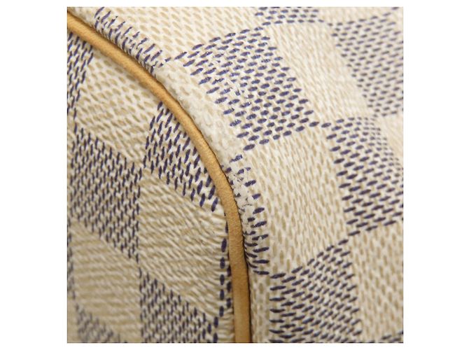 Borsa Tote Saleya PM N51186 di Louis Vuitton Bianco Blu - vista 23