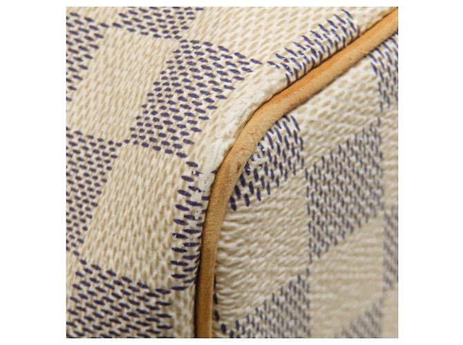 Borsa Tote Saleya PM N51186 di Louis Vuitton Bianco Blu - vista 26