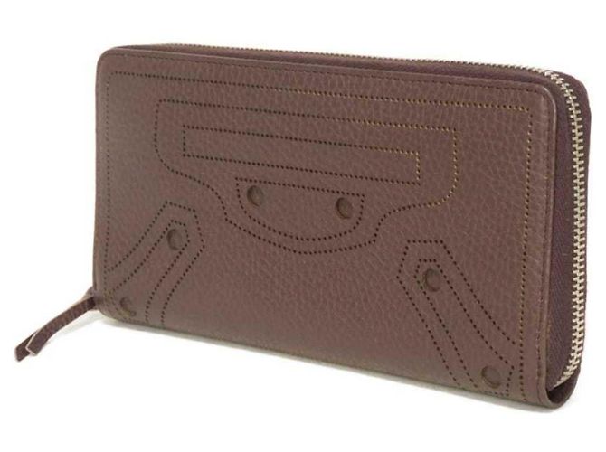 Cartera Continental Clásica Balenciaga Burdeos - vista 2