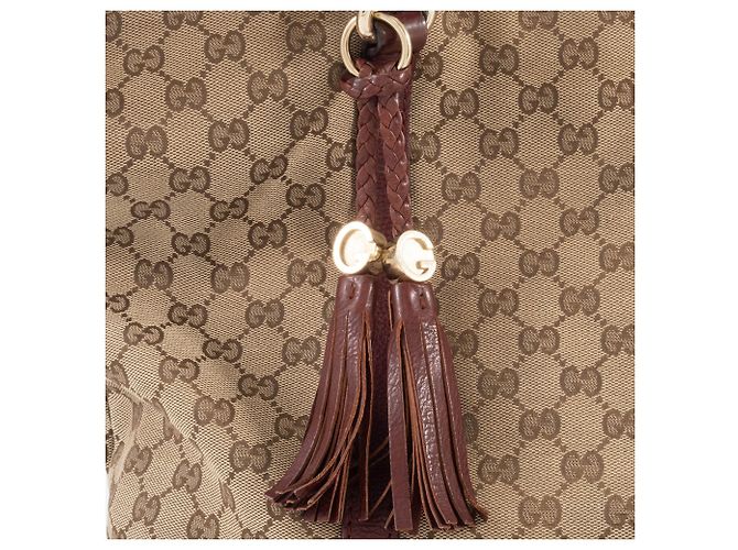 Gucci GG Canvas Tote Bag Braun - Ansicht 10