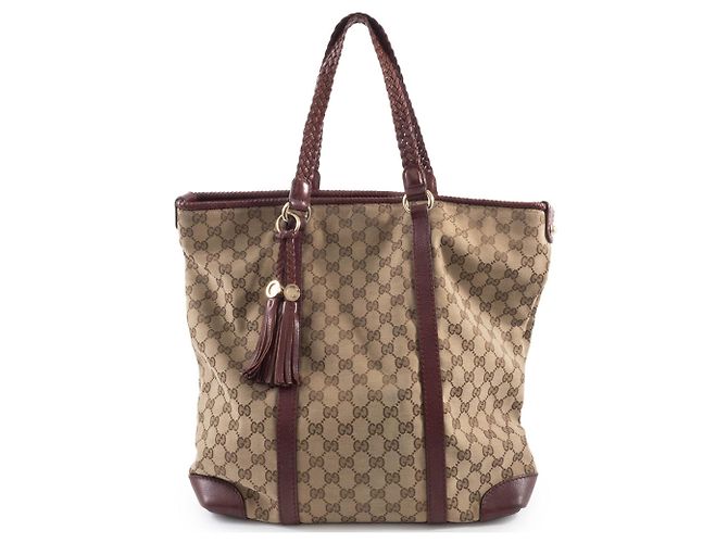 Gucci GG Canvas Tote Bag Braun - Ansicht 2