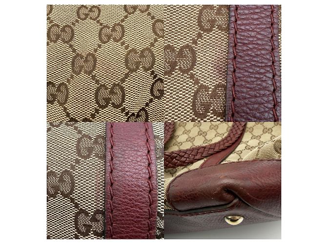 Gucci GG Canvas Tote Bag Braun - Ansicht 21