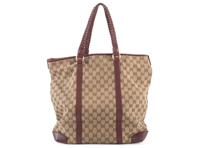 Gucci GG Canvas Tote Bag Braun - Ansicht 3