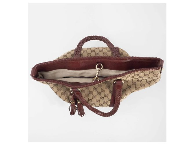 Gucci GG Canvas Tote Bag Braun - Ansicht 6