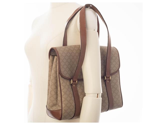 Céline Celine Macadam Tote Handtasche Braun Beige - Ansicht 11