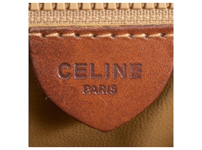 Céline Celine Macadam Tote Handtasche Braun Beige - Ansicht 12