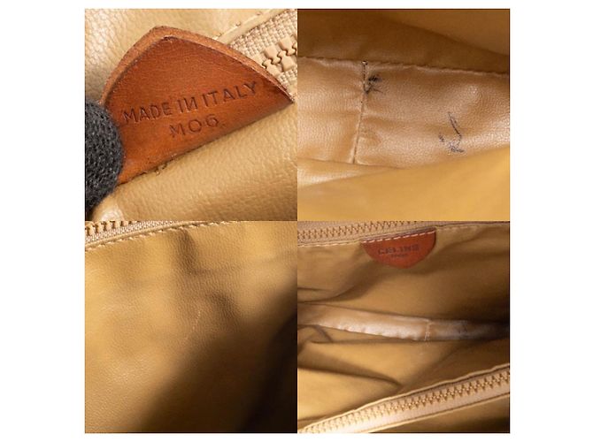 Céline Celine Macadam Tote Handtasche Braun Beige - Ansicht 14