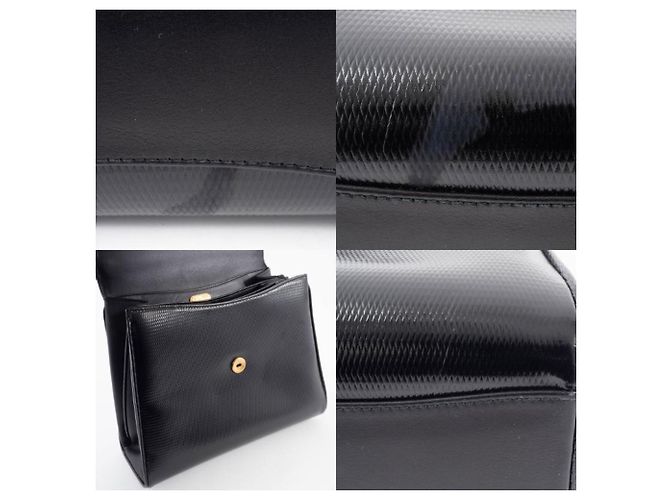Bolsa de couro Gucci Preto - vista 18