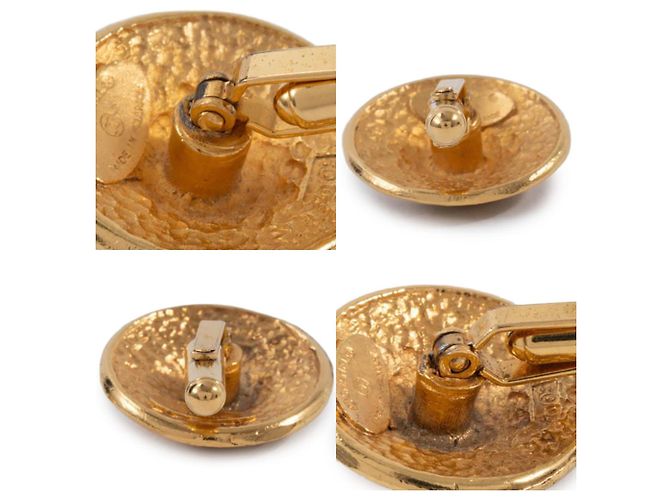 Gemelli da uomo a forma di fiore dorati Chanel D'oro - vista 17