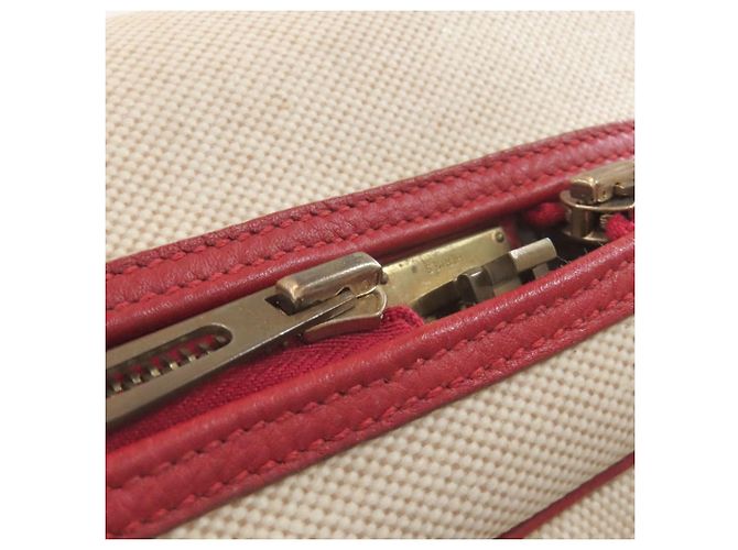 Borsa Boston Victoria 50 di Hermès Rosso - vista 16