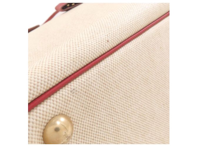 Borsa Boston Victoria 50 di Hermès Rosso - vista 17