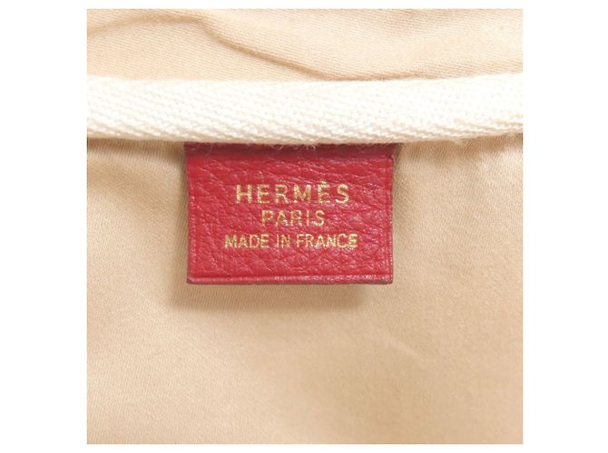 Borsa Boston Victoria 50 di Hermès Rosso - vista 6