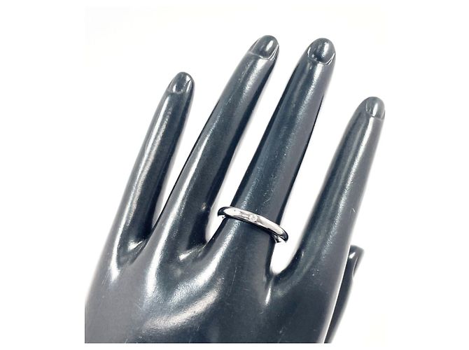 Platinbandring Design Elsa Peretti von Tiffany & Co. Silber - Ansicht 7